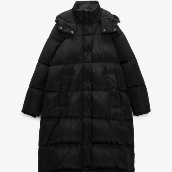 Zara Jackets & Blazers - ZARA puffer down jacket with hood